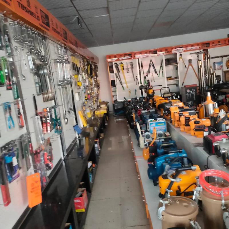 定边金指数五金机电 一站式五金机电实体店，电动工具与水泵大全